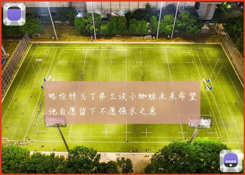 略伦特戈丁弗兰谈小蜘蛛未来希望他自愿留下不愿强求之意